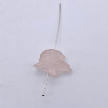 Load image into Gallery viewer, 2 Soaring Carved Rose Quartz Eagle Beads | 22x14x12mm | Pink - PremiumBead Alternate Image 4