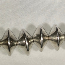 Load image into Gallery viewer, 2 Handmade 14mm Solid Sterling Silver Knife Roundel Beads - 3.9G 3301 - PremiumBead Primary Image 1