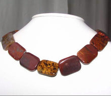 Load image into Gallery viewer, 5 Red Devil Jasper Rectangle Pendant Beads 8648 - PremiumBead Alternate Image 3