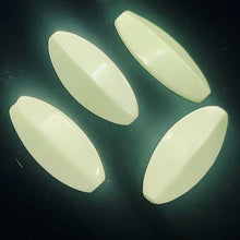Load image into Gallery viewer, Chrysophrase 16" Bead Strand Ridged Marquise | 30x15mm | Lemon Green| 13 Beads |