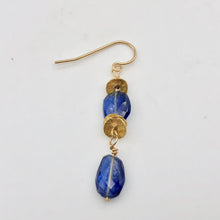 Load image into Gallery viewer, Stunning AAA Blue Kyanite 14Kgf Earrings, 1 13/16" (Long), Blue 310834 - PremiumBead Alternate Image 9
