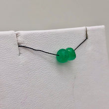 Load image into Gallery viewer, 2 Natural Emerald 5x3mm to 6x4.25mm Faceted Roundel Beads 10715D - PremiumBead Alternate Image 2