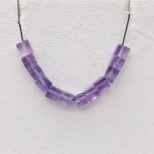Load image into Gallery viewer, AAA Gorgeous Natural Amethyst Cube Tube Beads | 4x4mm | 12 Beads | 2917 - PremiumBead Alternate Image 6
