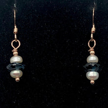 Load image into Gallery viewer, London Blue Topaz 14K Rose Gold Filled Drop | 2 | Blue | 1 Earrings |