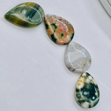 Load image into Gallery viewer, Ocean Jasper Graduated Round | 40x26 to 33x24x8 mm | Multi-color | 7 Beads |