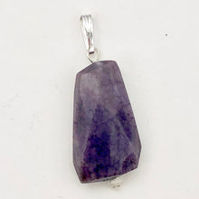 Load image into Gallery viewer, Very Rare! Purple Faceted Sugilite Sterling Silver Pendant! | 1 3/8" Long |