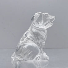 Load image into Gallery viewer, Quartz Frog on Lilly Pad Carving | 30x45x45mm | Clear | 1 Figurine |