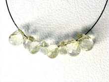 Load image into Gallery viewer, Ray of Sunshine Natural Sapphire Briolette Bead 5197 - PremiumBead Alternate Image 2