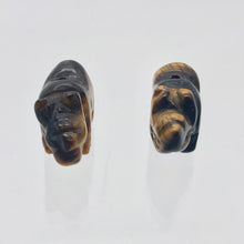 Load image into Gallery viewer, 2 Tiger Eye Hand Carved Rhinoceros Beads, 21x13x10mm, Golden 009275TE | 21x13x10mm | Golden - PremiumBead Alternate Image 9