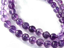Load image into Gallery viewer, 3 Royal Natural 10mm Faceted Round Amethyst 9384 - PremiumBead Alternate Image 4