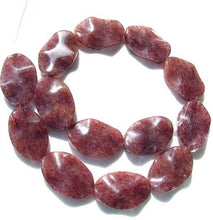 Load image into Gallery viewer, Sugarplums Muscovite Wavy 30x20x7mm Oval Bead Strand 108968 - PremiumBead Alternate Image 2