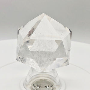 Quartz Crystal Icosahedron Sacred Geometry Crystal |Healing Stone|41mm or 1.6"| - PremiumBead Alternate Image 8