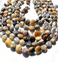 Load image into Gallery viewer, Intricate Crazy Lace Agate Coin Bead Strand 108969 - PremiumBead Primary Image 1