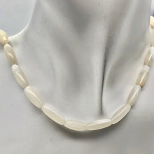 Load image into Gallery viewer, White Onyx 12x5mm to 14x6mm Rice Bead 15 inch Strand - PremiumBead Alternate Image 10