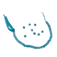 Load image into Gallery viewer, 37 Seafoam Green Apatite 2.5mm Round Beads 9639