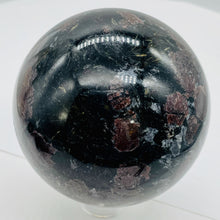 Load image into Gallery viewer, Garnet Scry Sphere Round | 3" | Red/Black | 1 Sphere |