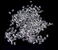 Load image into Gallery viewer, 10 Hand Made Sterling Silver 2x2mm Crimp Beads 10335 - PremiumBead Primary Image 1