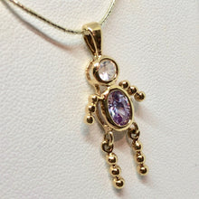 Load image into Gallery viewer, June! Crystal Kid Boy 22K Vermeil Pendant 9926Fb - PremiumBead Primary Image 1