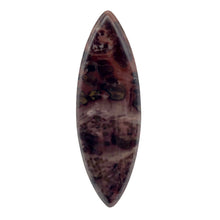 Load image into Gallery viewer, Unique Red Apache Jasper Marquis Centerpiece Bead 8281A