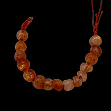 Load image into Gallery viewer, Sunstone Parcel of Round Beads | 3 mm | Orange | 15 Beads |
