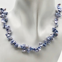Load image into Gallery viewer, Baby blue Keishi FW Pearl Strand | 9x6x3 to 7x7x4mm |Blue | Keishi | 86 pearls | - PremiumBead Alternate Image 3