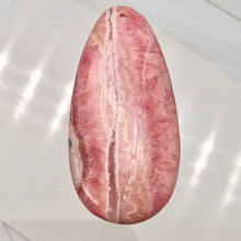 Load image into Gallery viewer, Natural Lacy Pink Rhodochrosite Pendant Bead | 60x30mm| Pink | Teardrop | 1 Bd |