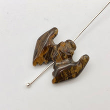 Load image into Gallery viewer, 2 Hand Carved Tiger's Eye Bat Beads | 20x12.5x5mm | Golden Brown - PremiumBead Alternate Image 4