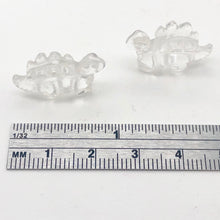 Load image into Gallery viewer, Dinosaur 1 Quartz Stegosaurus Figurine Statue | 21x11x8mm | Clear