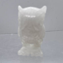 Load image into Gallery viewer, White Jade Owl Carving | 45x24x55mm | White | 1 Figurine |
