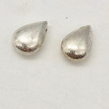 Load image into Gallery viewer, 1.69 Grams Designer 1 Brushed Sterling Silver Briolette Bead 10339 - PremiumBead Primary Image 1