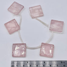 Load image into Gallery viewer, Designer Natural Rose Quartz Brio 20x28mm Bead 8"Strand 10448HS