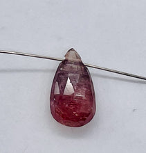 Load image into Gallery viewer, Sapphire, Faceted Padparadscha 2.1ct Briolette | 10x6x4mm | Orange | 1 Bead |