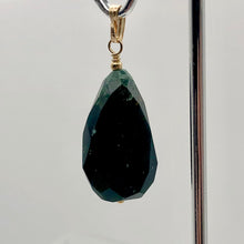 Load image into Gallery viewer, Hand Made Bloodstone Focal Pendant with 14K Gold Filled Findings | 1 1/2" Long