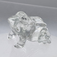 Load image into Gallery viewer, Quartz Frog Frog | 40x38x30mm | Clear | 1 Figurine |