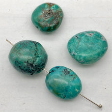 Load image into Gallery viewer, Turquoise Nugget Beads | 21x19x10 to 17x17x1mm | Blue | 4 Beads