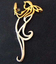 Load image into Gallery viewer, Exotic! One 7.4 Gram Silver & Vermeil Corn Maiden Pin 7685 - PremiumBead Primary Image 1