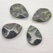 Load image into Gallery viewer, 1 Peridot Jasper Wavy Briolette Pendant Bead 006700