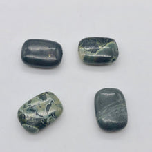 Load image into Gallery viewer, 4 Wild Forest Green Sediment Stone Pendant Beads 008561 - PremiumBead Primary Image 1
