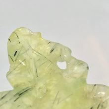 Load image into Gallery viewer, Druzy Hand Carved! Green Prehnite Leaf Brio Bead 9886G - PremiumBead Alternate Image 3