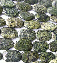 Load image into Gallery viewer, Exotic Russian Serpentine 29x18mm Pendant Bead Strand 108610 - PremiumBead Alternate Image 2