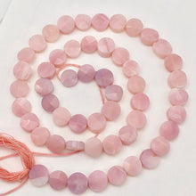 Load image into Gallery viewer, Natural Pink Peruvian Opal Coin Bead 7 inch Strand 7575 - PremiumBead Alternate Image 3
