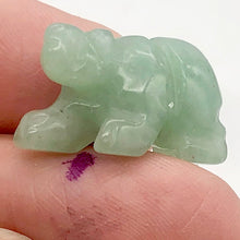 Load image into Gallery viewer, Roar Hand Carved Natural Aventurine Bear Figurine | 13x18x7mm | Green
