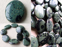 Load image into Gallery viewer, Exotic Kambaba Jasper Oval Pendant Bead Strand 107565 - PremiumBead Primary Image 1