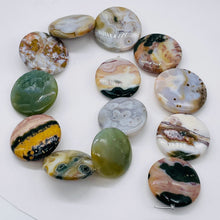 Load image into Gallery viewer, Ocean Jasper Graduated Round | 33x8 to 30x9 mm | Multi-color | 13 Beads