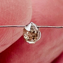Load image into Gallery viewer, 0.26cts Natural Champagne Diamond Briolette Bead 6569XM