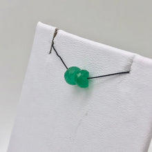 Load image into Gallery viewer, 2 Natural Emerald 5x3mm to 6x4.25mm Faceted Roundel Beads 10715D - PremiumBead Alternate Image 6