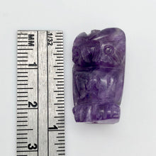 Load image into Gallery viewer, 2 Wisdom Carved Amethyst Owl Beads - PremiumBead Alternate Image 8