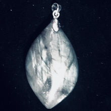 Load image into Gallery viewer, Labradorite Sterling Silver Natural | 1 1/2" Long | Blue Green | 1 Pendant |