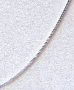 Italian 6.5 G Silver 1mm Snake Chain 24" Necklace 10031E - PremiumBead Alternate Image 4