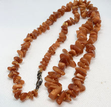Load image into Gallery viewer, Butterscotch Amber Graduated Nugget Bead 34" NECKLACE 210790 - PremiumBead Alternate Image 3